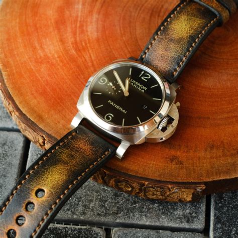 custom panerai watch strap|aftermarket panerai watch straps.